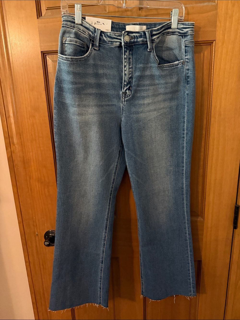 Women's Mid Wash Flare Jeans